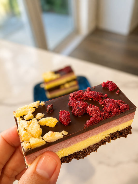 Rasberry pineapple lump