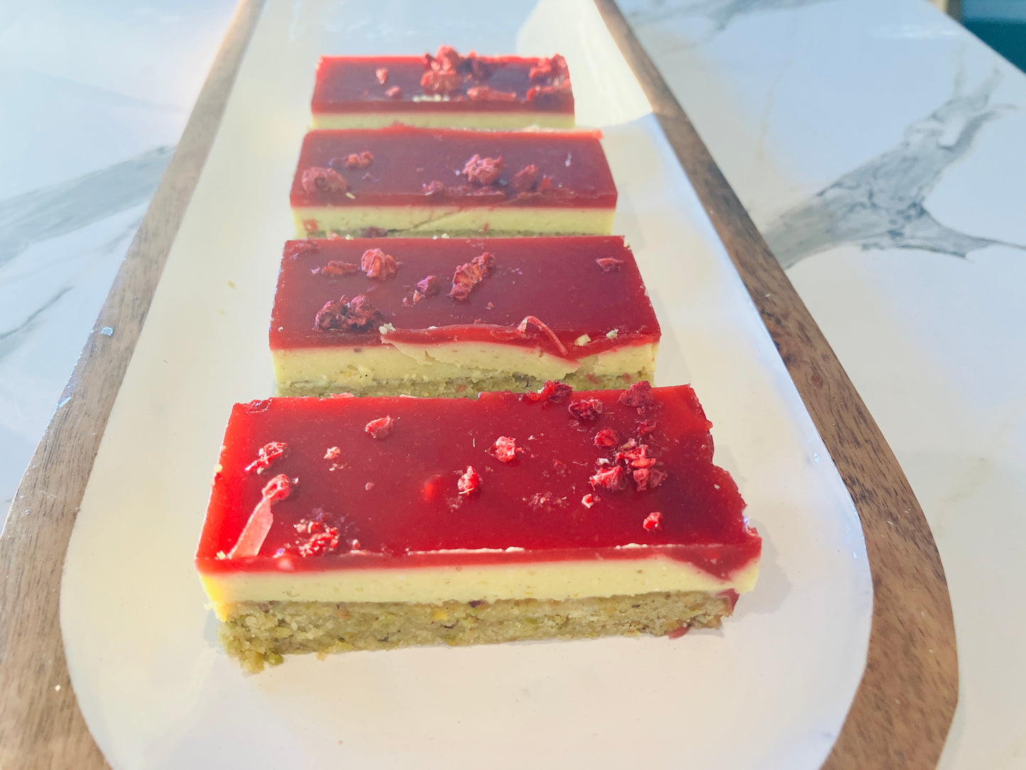 Raspberry lemon slice New Zealand